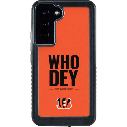 NFL Cincinnati Bengals Team Motto Galaxy S24 Plus Waterproof Case